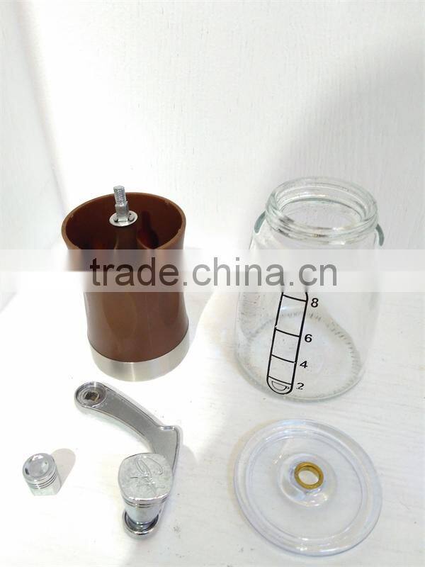 Manual Coffee Bean Grinder with stainless steel handle