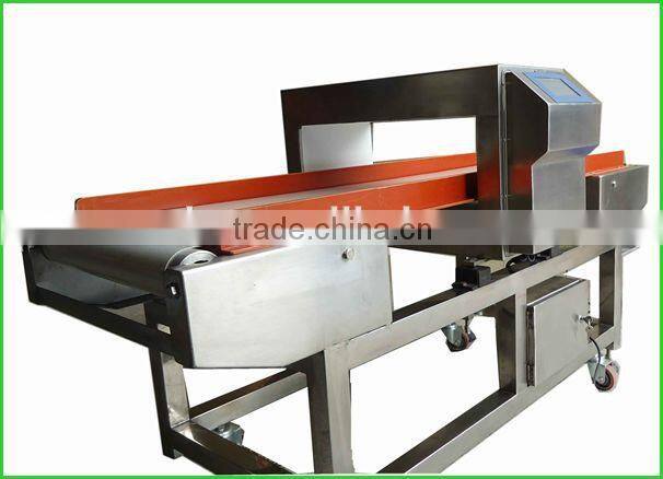 Belt metal detector machine for fabric