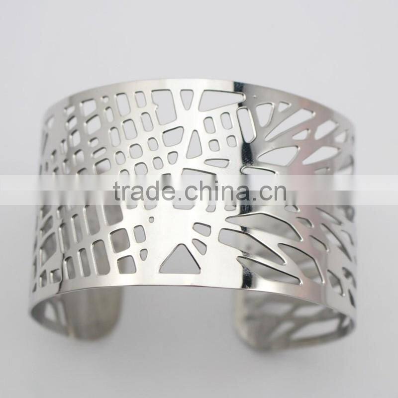 2016 Cheapest High Quality Stainless Steel Cuff Fashion Bracelet Bangles