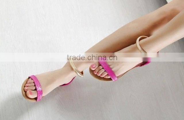 Custom manufacturered china wholesale flat fancy sandals