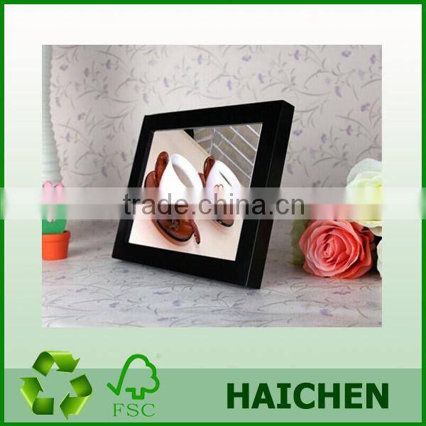 New style wooden self-adhesive photo frame