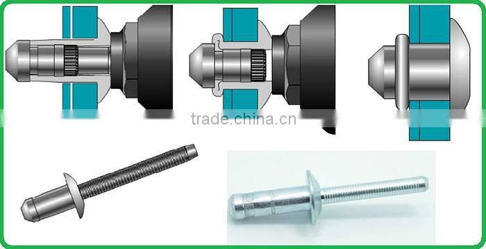 HIGH QUALITY HOT SELLING FACTORY STRUCTURAL HEMLOCK BLIND RIVETS FOR TRUCK