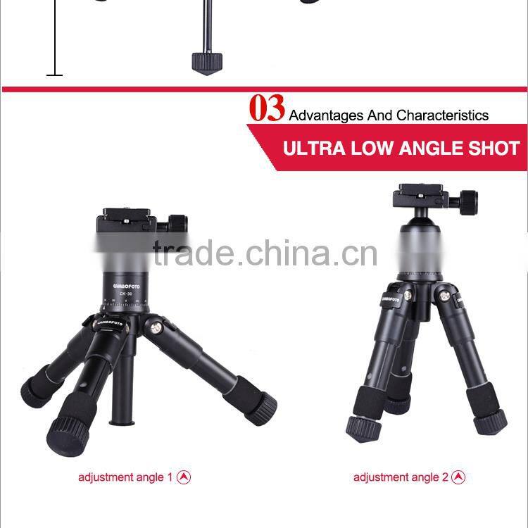 Mini tripod camera photo tripod with panoramic head for photography