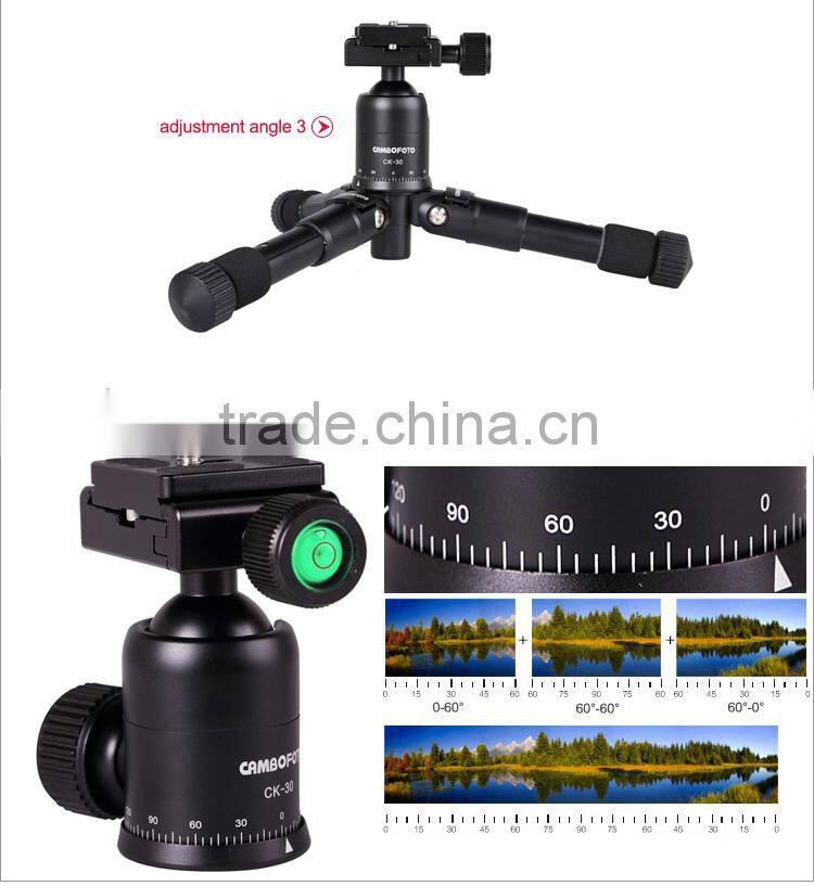 Mini tripod camera photo tripod with panoramic head for photography