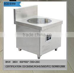 380V stainless steel single burner soup induction cooker