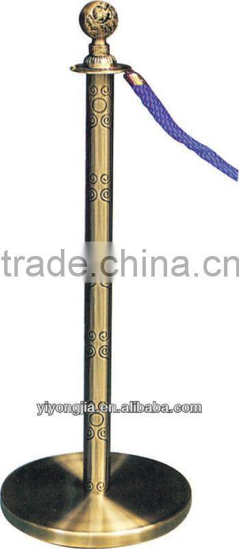 Retractable Barrier/ stanchion/railing in publc and hotel