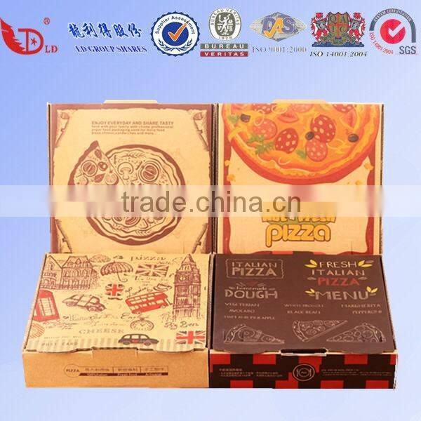 custom printing paper pizza box corrugated pizza box wholesale