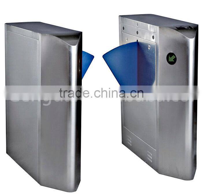 RFID IC reader flap turnstile for Amusement parks