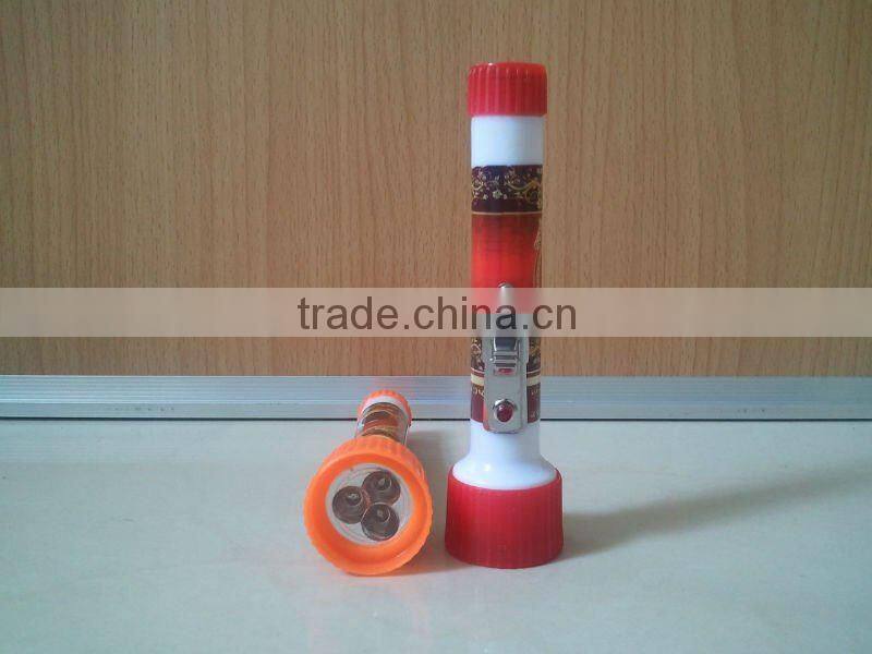 2013 Hot selling mini plastic torch from China