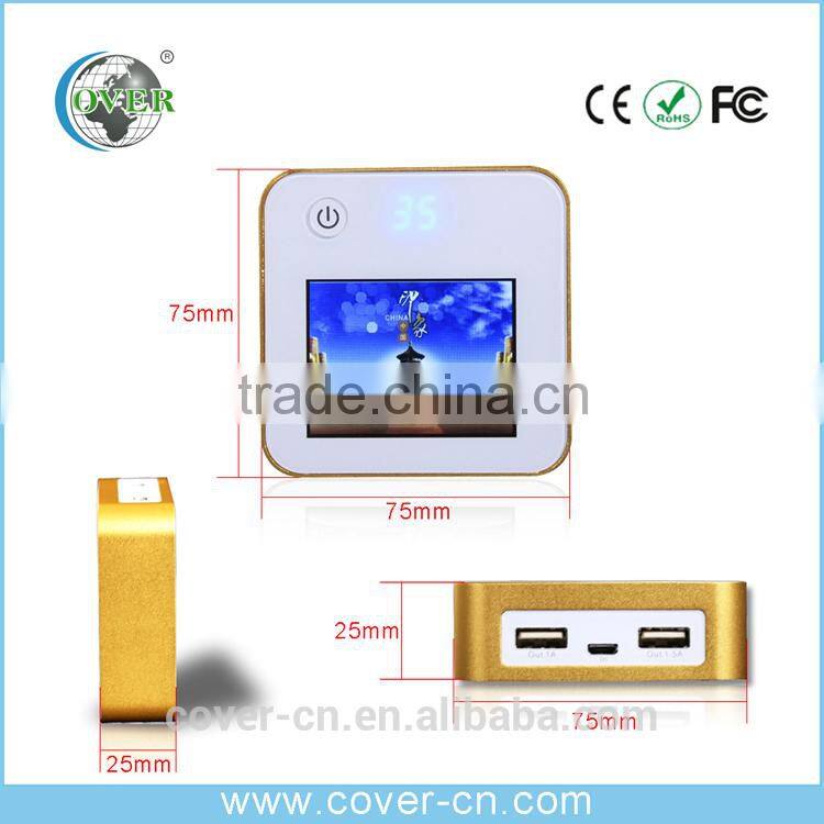 Double Micro USB Output External Battery Charger For Cellephone/Tablet etc.