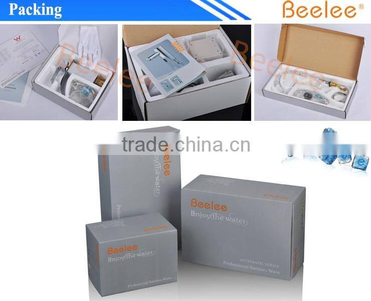 Beelee BL0818W Shower Faucet / Bathtub Faucet - Contemporary - Waterfall - Brass (Chrome)