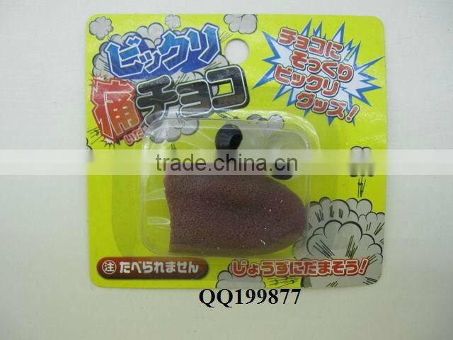 Funny yuck toy sticky tongue with eyes