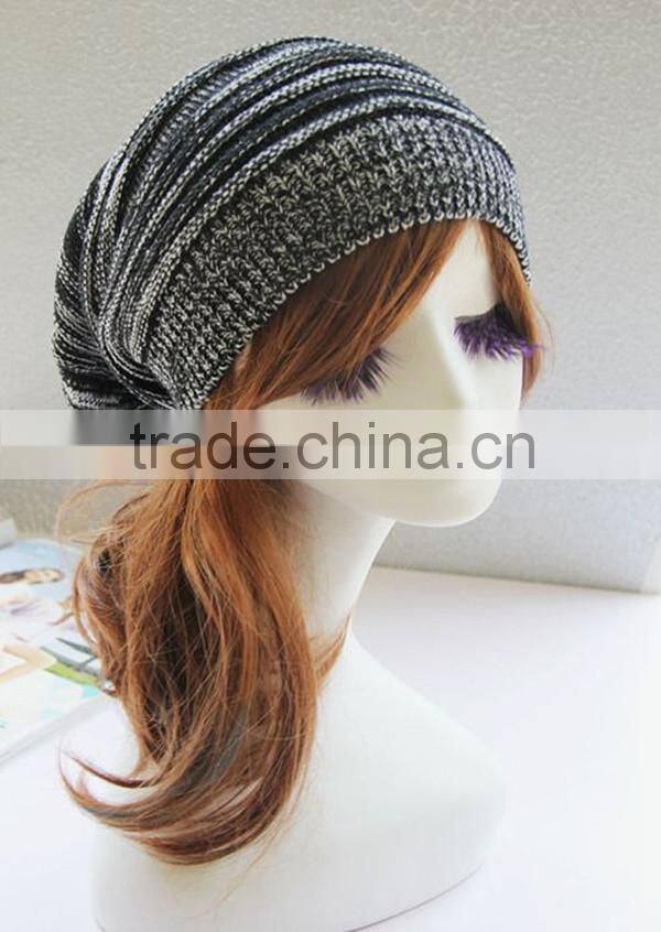 Sales Men Women Knit Baggy Beanie Winter Hat Ski Slouchy Chic Cap Fashion Camo