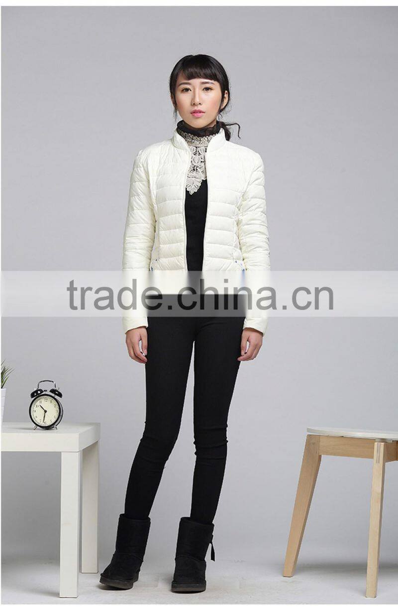 chinese clothing manufacturers outwear winter ladies down
