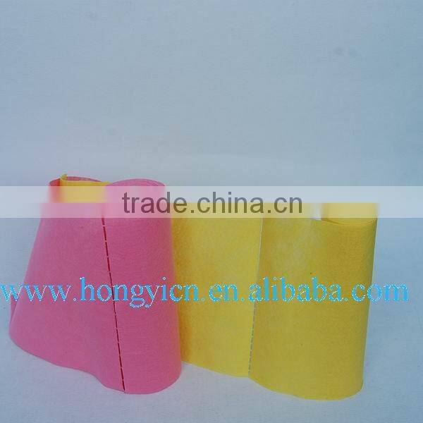 Cleaning wiper rolls (viscose/polyester)