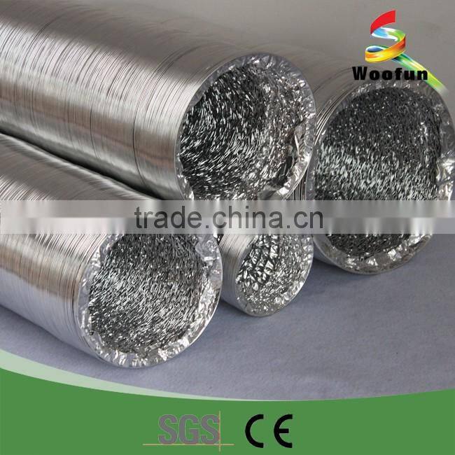 Professional fire resistant aluminum foil flexible duct