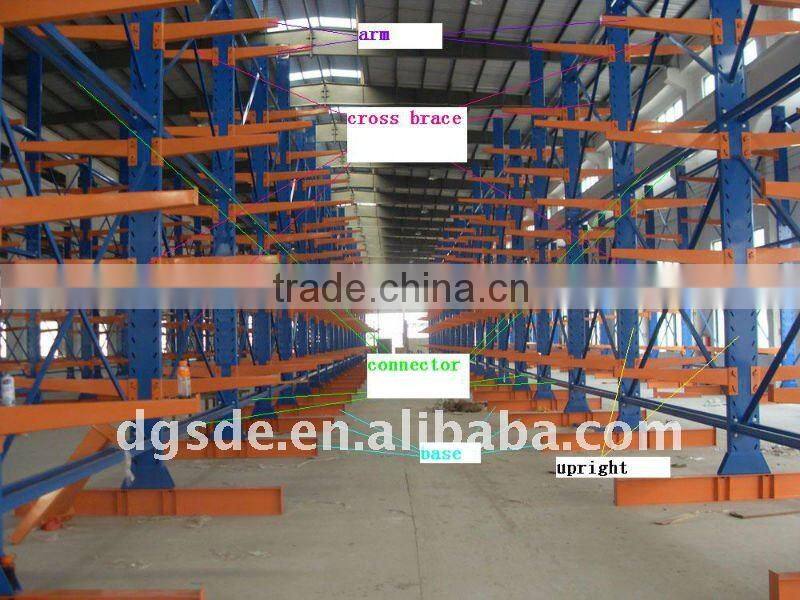 heavy duty industry cantilever rack China manufacturer