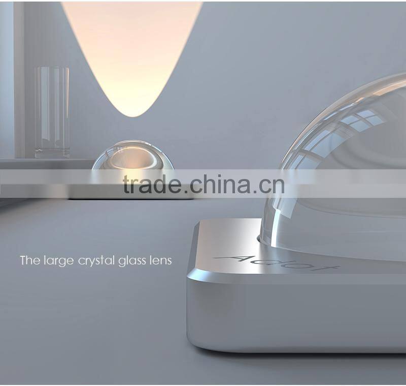 Magic atmosphere lighting in bedroom, led magic bedside light