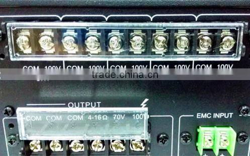 ITC TI-60U Series PA Sound System Used 5 Zone Mixer Amplifier with USB