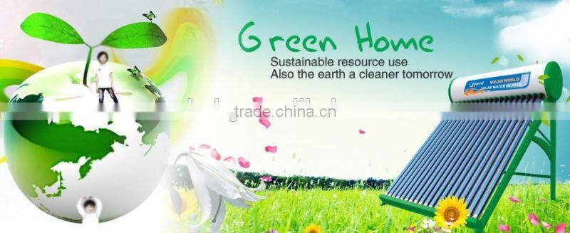 150L Compact non-pressure solar water heater with assistant Tank(15 tubes)