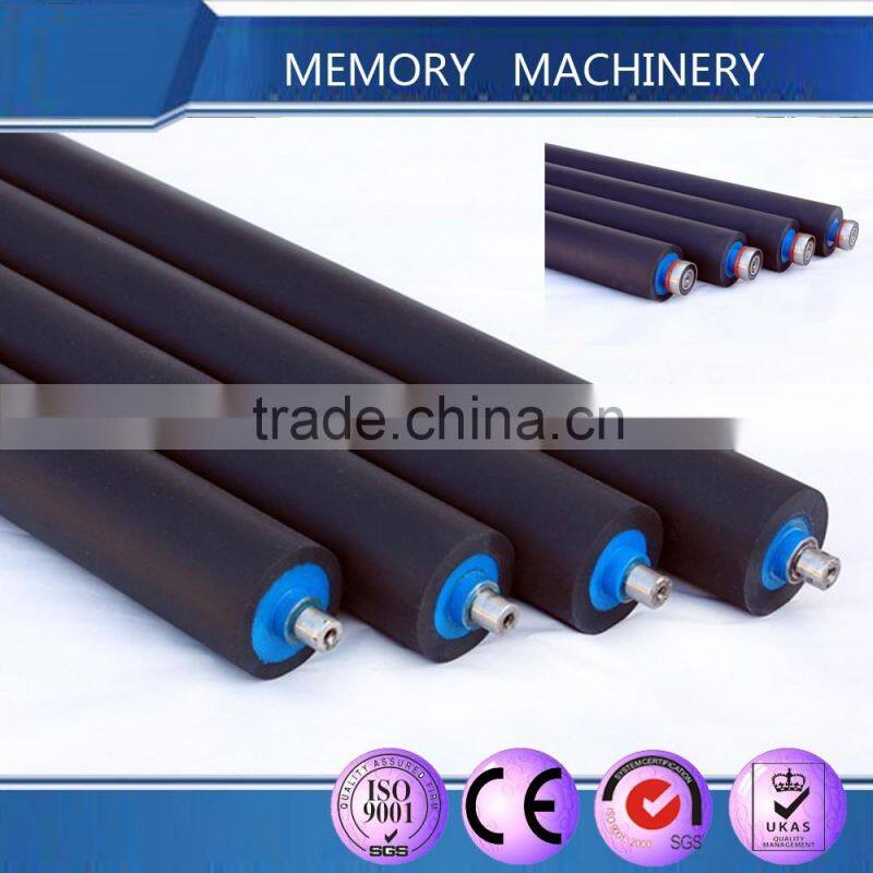 Colorful Silicone rubber roller/rubber bars/rubber rolls with metal material