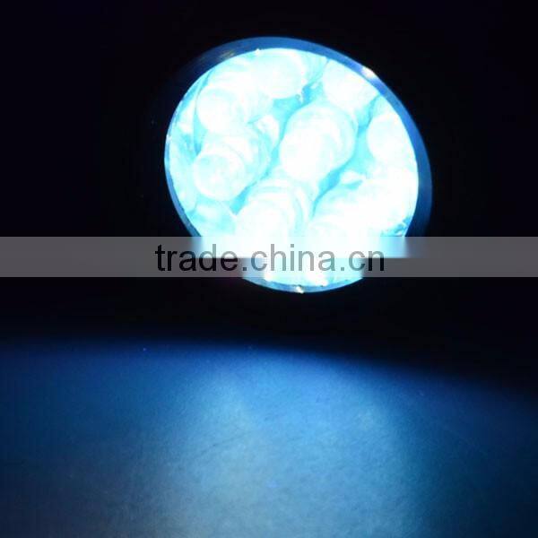 9 led 365nm uv flashlight for detecting fluorescer in cosmetics and baby stuff, Counterfeit Banknotes, Minerals, diamonds