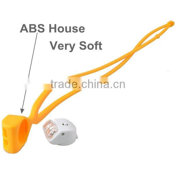 Super Bright silicon flexible led running warning light waterproof led neck light for jogging in dark
