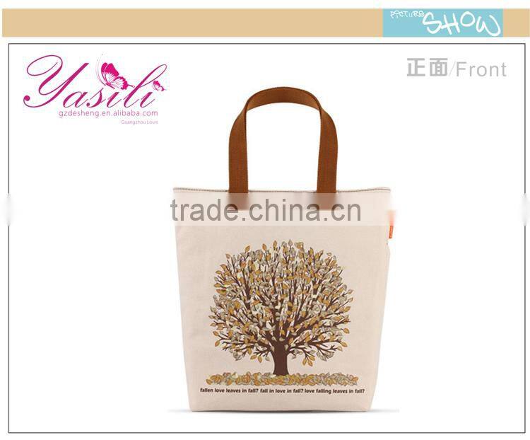 Full Color Printing Canvas lady shoulder bag shining female bag satchel,shoulder bags for teenagers