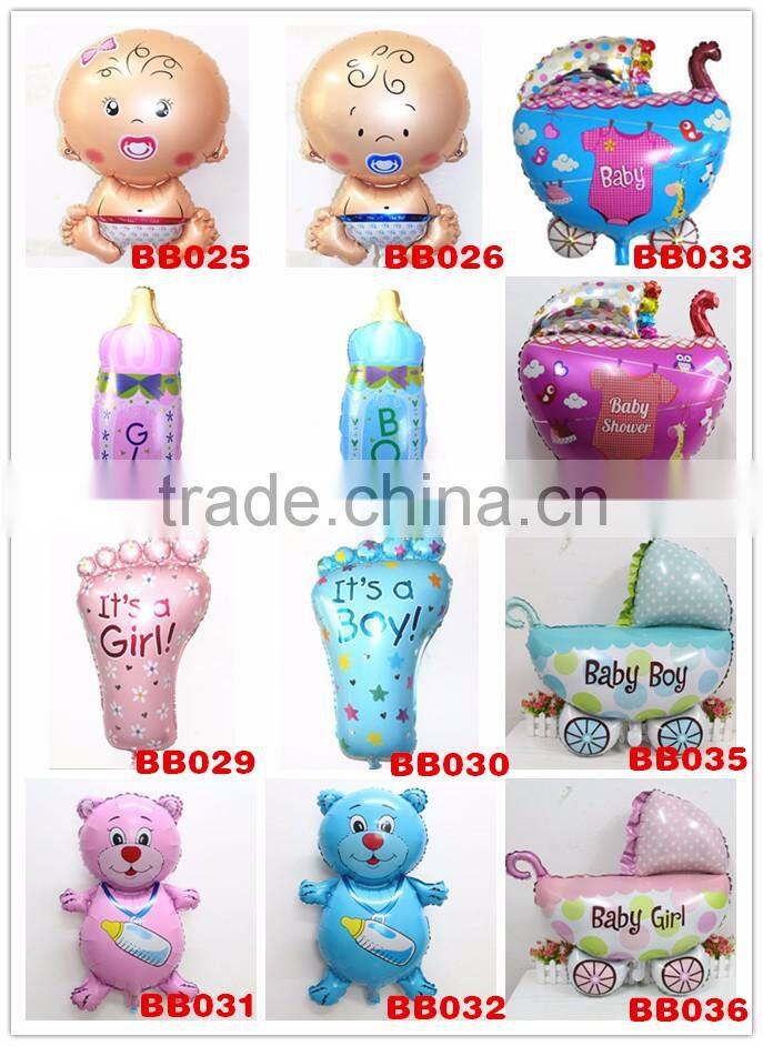 4 styles Princess Baby foil balloons birthday/shower party supplies ballons