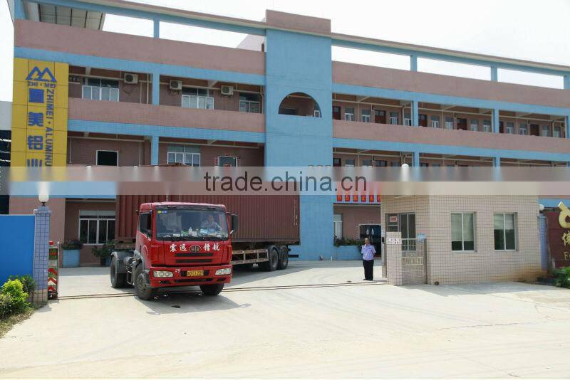 Silver anodized aluminum profiles 10um