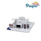 Architecture model empire state building 3d puzzle intelligent toys for adult