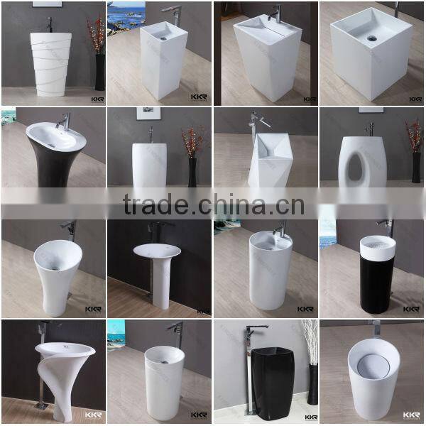 building project materials acrylic solid surface sink basins manufacturer