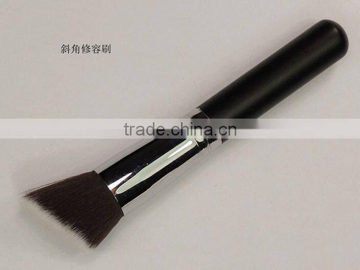 flat top kabuki brush, nylon flat makeup powder brush