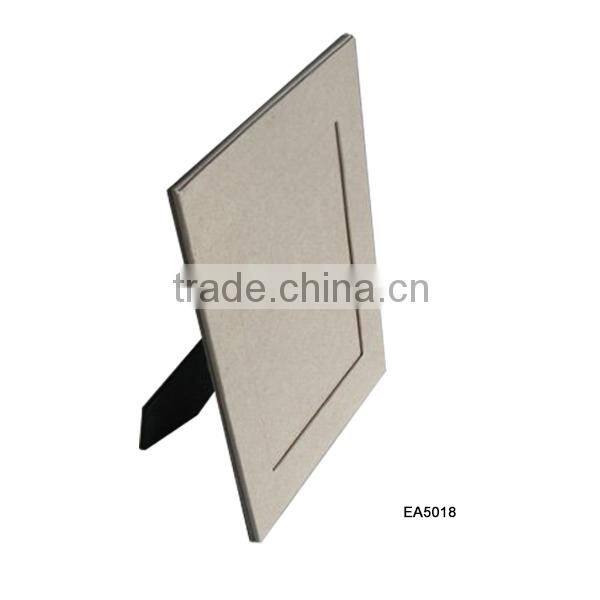 Desk and shelf display paper photo frame, photo paper frame