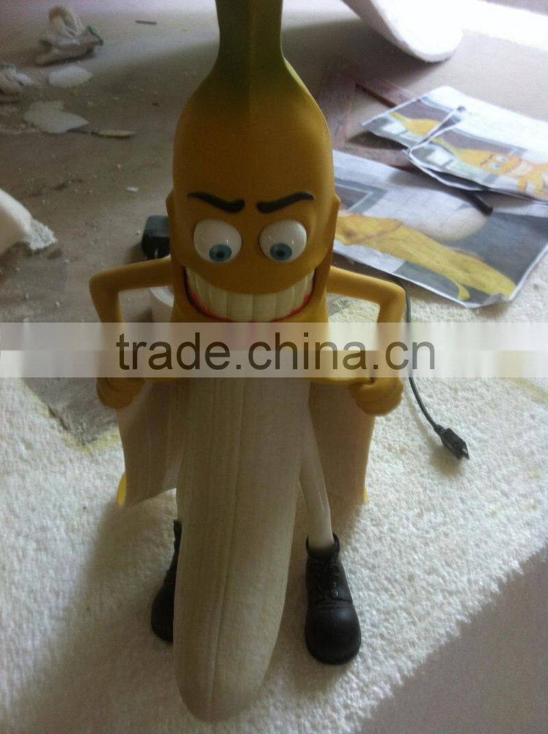 fiberglass figurine banana fruit