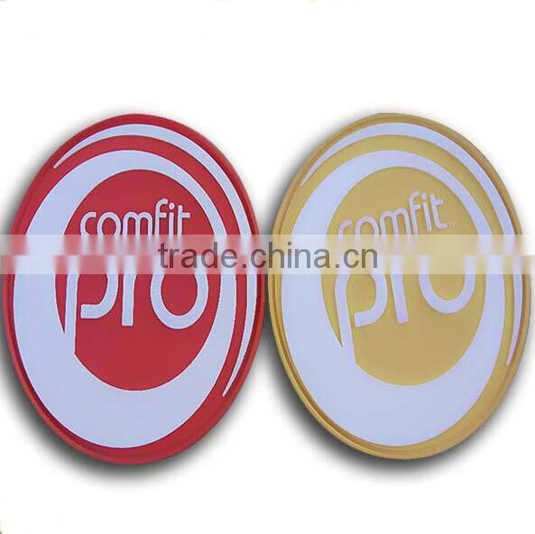 Custom Oval 3D PVC Patch for Clothing