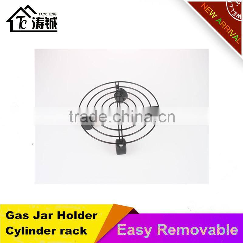 Metal removable Gas Jar Holder