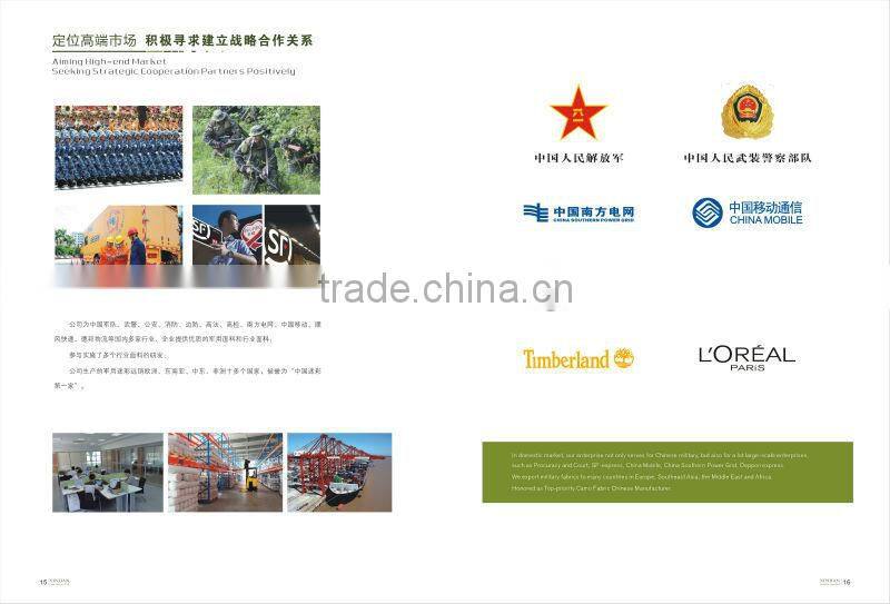 Military camouflage fabric for the Middle East