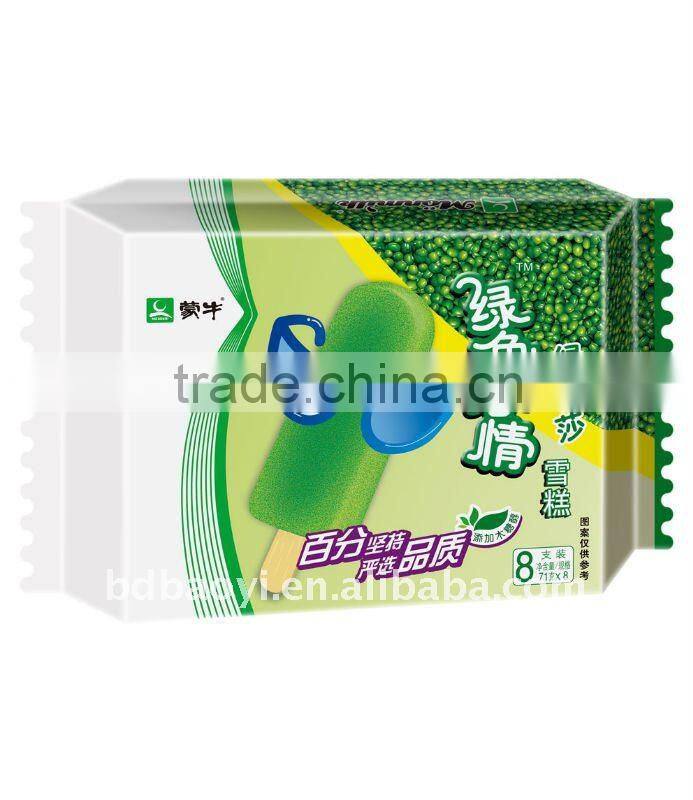 BOPP pearlized/BOPP laminated film for ice cream frozen plastic packaging bag