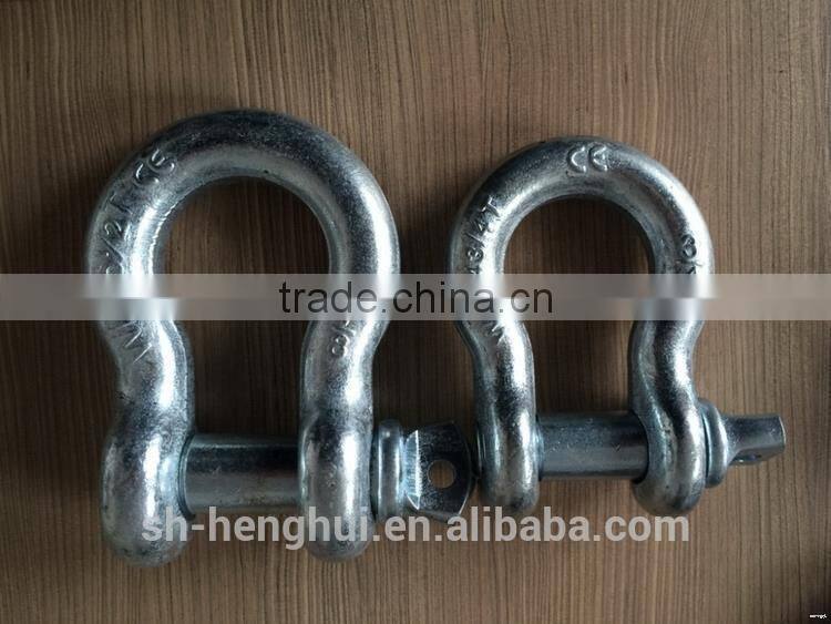 Direct Factory Price high grade shackle with round nut
