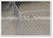 electro galvanized hexagonal stone cage