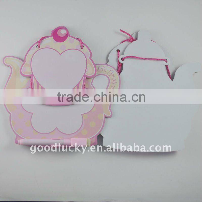 Calabash fashional gift cardboard white board