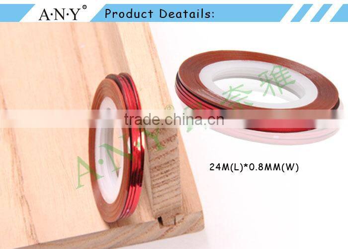 ANY Nail Beauty Curing Decorative Stickers Over 35 Mixed Colour Nail Tape