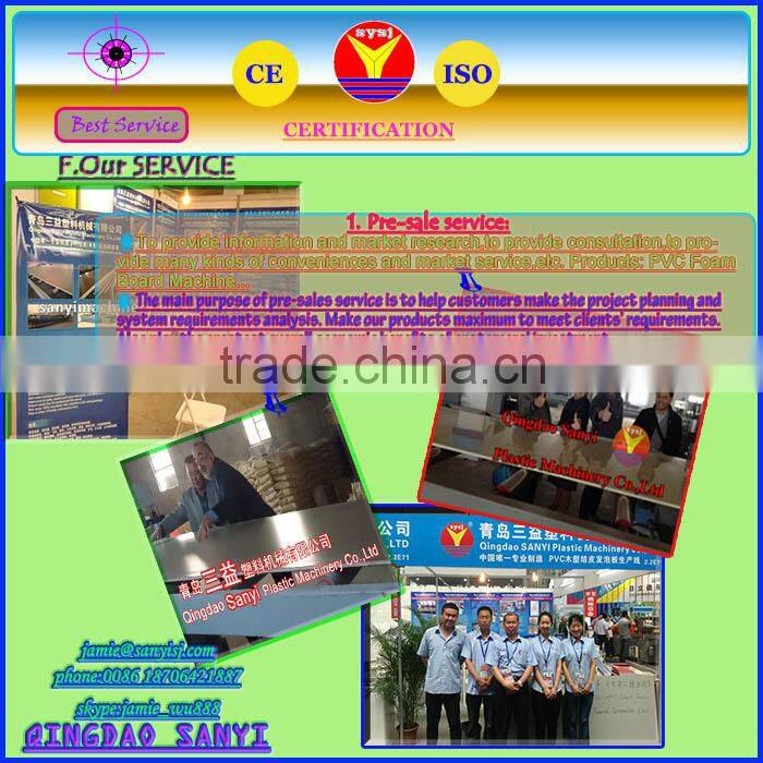 new PLATE PRODUCING MACHINE PVC