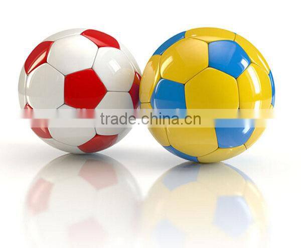 1/2/3//4/5 wholesale custom promotional PVC soccer ball