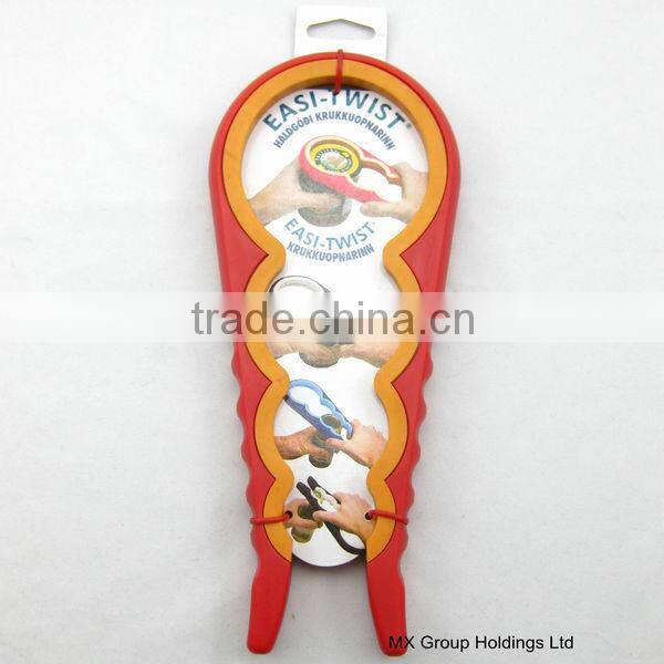 2015 hot sale plastic rubber can opener made in guangdong China,manufacturer of OEM/ODM can opener