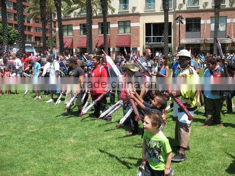 lightweight plastic inflatable axe toy for party