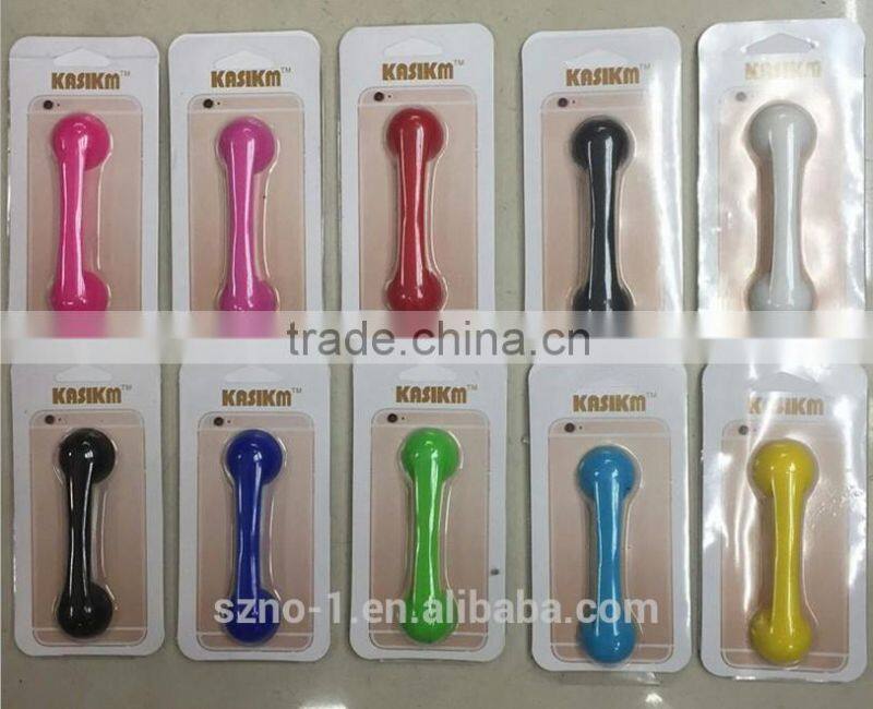 wholesale fashion shape headphones silicone wire sucker holder
