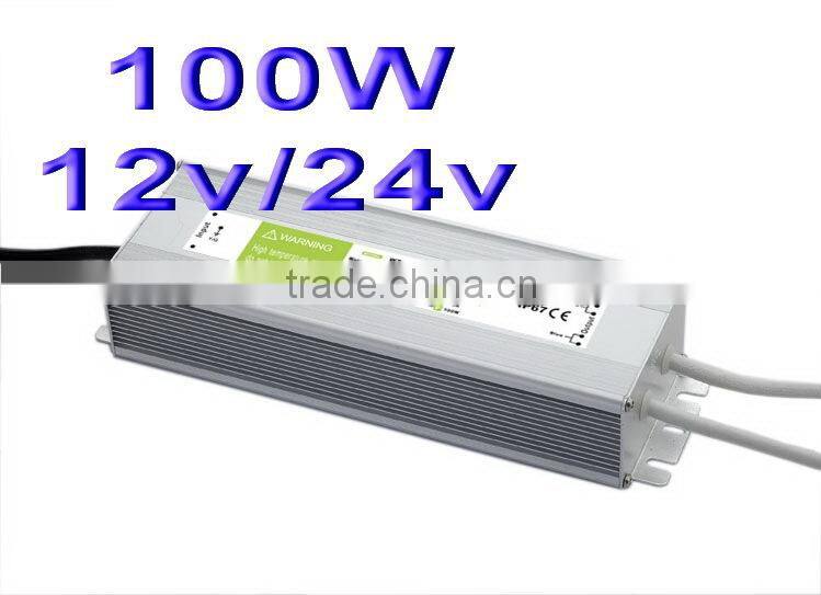100W 4.2A led driver constant voltage 24vdc output Waterproof power supply