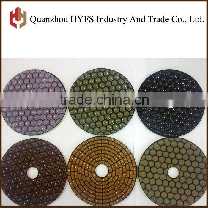 Dry Polishing Pads for Angle Grinder Type Japan Porcelain Ceramic Tile Polishing Pads